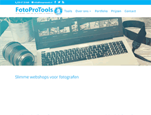 Tablet Screenshot of fotoprotools.nl